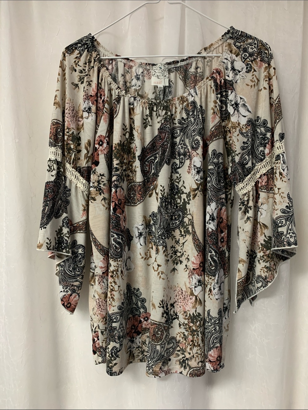 Floral Paisley Blouse